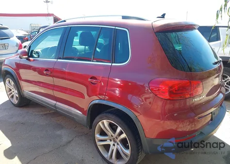 2012 Volkswagen Tiguan Sel z USA, uszkodzony, nr VIN WVGAV7AX0CW101188
